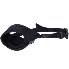 Mouth Cover To Prevent Eating Indiscriminately Large Labrador Dog (Option: Black-2XL)
